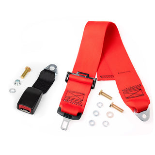 3" Static Lap Seat Belt + Stem 135