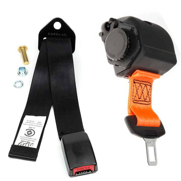 60/90 Lap Seat Belt Left Hand + Webb ADJ 610