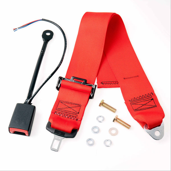 3" Static Lap Seat Belt + Stalk 400