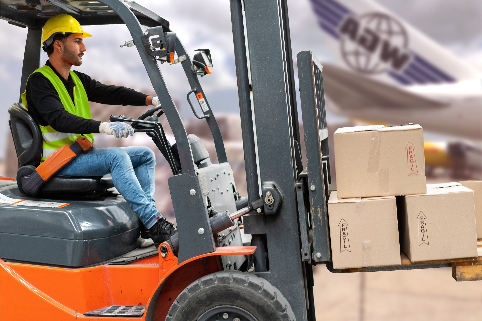 Easi grip on forklift resize