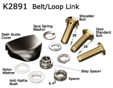 KIT BOLT BELT/LOOP LINK