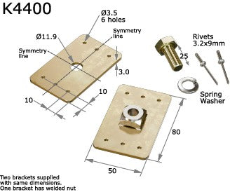 80X 50 DOUBLER PLATE SET