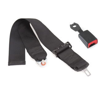 3" Static Lap Seat Belt + Stem 135