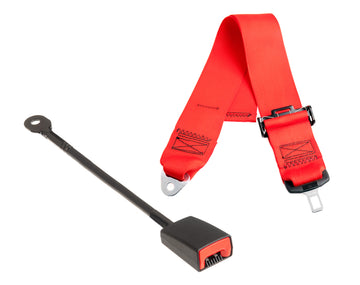 3" Static Lap Seat Belt + Stalk 400 - 0