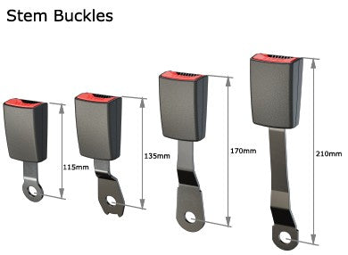 GP On Pillar 90-80-100 Seatbelt Kit